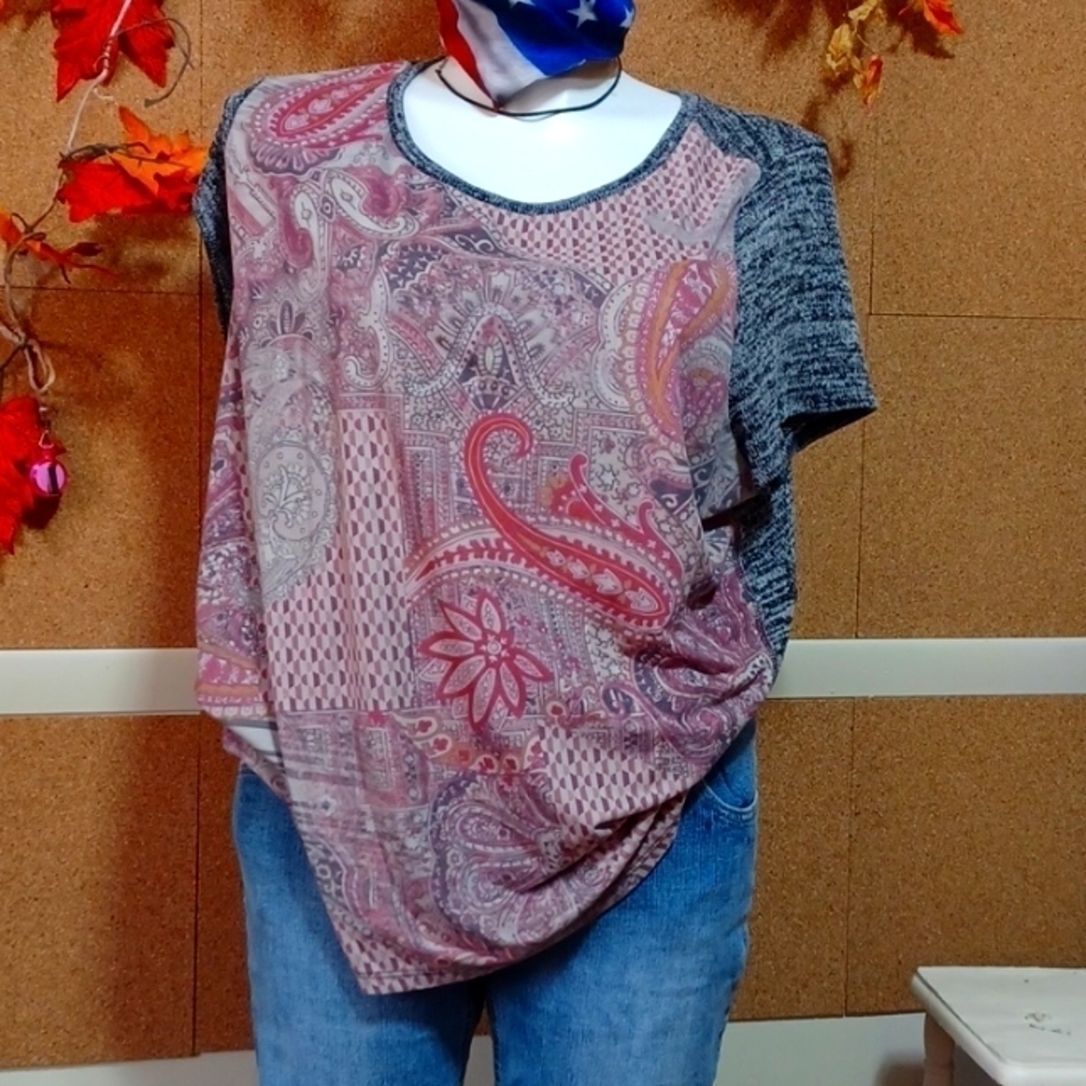 NEW DIRECTION WEEKEND TOP SIZE 3X